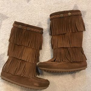 Authentic Minnetonka Boots